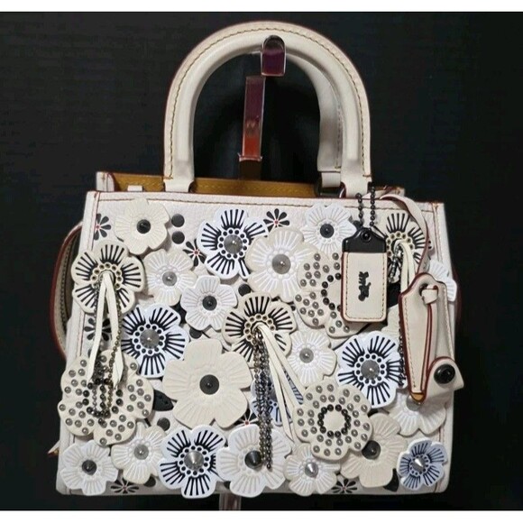 Coach Handbags - Coach 1941 Rogue 25 Wild Tea Rose Chalk -nwot